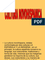 Cultura Novohispanica