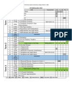 AS Mathematics 2023 ACG Assessment Schedule