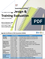 CODA - Sesi 15 - Training Design & Training Evaluation - Vsent