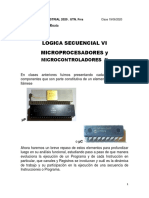 LOGICA SECUENCIAL VI-Microprocesadores y Microcontroladores I