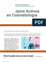 Principios Activos en Cosmetologia