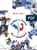 Présentation Des Equipes de Fédération Française de Ski 2010-2011