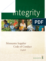 Monsanto Supplier Code of Conduct