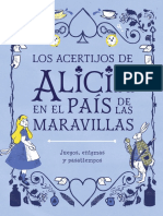 Los Acertijos de Alicia en El País de Las Maravillas - Juegos y Enigmas