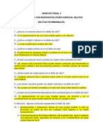 Cuestionario PENAL LL Examen Final