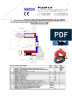 P-Quip LTD: Instructions For The Safe Use of P-Quip Liner Retention Systems - Pt. No