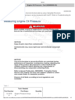 Engine Oil Pressure - Test (SENR9939-32)