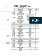 Jadwal Kegiatan MPLS 2