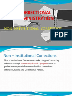 Non-Institutional Correction 3