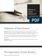 What Is Data Science