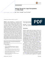 2017 Acceptance and Commitment Therapy For Anger Dysregulation With Military Veterans - A Pilot Study