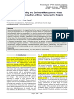 2.reservoir Sustainability and Sediment Management - Case Study