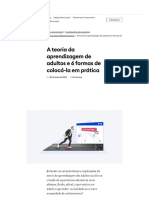 Teoria Da Aprendizagem de Adultos - 6 Teorias para Pôr em Prática