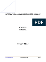 Information Communication Technology E Sample