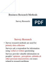 Survey Methods-Market Reasearch