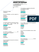 Caracteristicas - Seres Vivos (Práctica) - 6to