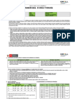 Modelo Desarrollado de Programacion Anual - Cyt - 2°