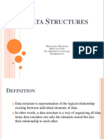 1) Introduction To Data Structures