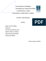 Ensayo - Importancia de Tomar Los Signos Vitales en Relación Al Deporte - SOPA de ESTRELLITAS 2