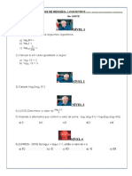 Lista de Exercícios LOG