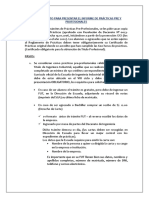 Presentar El Informe de Prcticas Pre y Profesionales