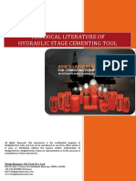 02 TL-SH32-0001 Hydraulic Stage Cementing Tool