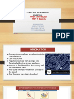 UNIT 1: Bacteria: Course: B.Sc. Biotechnology Semester Iii