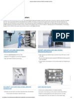 Hospital Cart Washers Disinfectors - STERIS Utensil Washer Disinfector