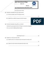 Energy Changes, Rate, Reversible, NH3, H2SO4