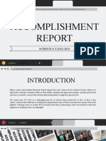 Modern Minimalist Black and White Report Presentation