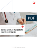 Historia Natural de La Enfermedad y Prevención