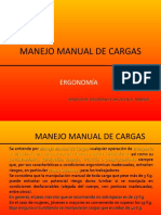 Manejo Manual de Cargas