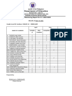 4Ps Monitoring Form New Normal