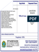 Certificado Motopoda