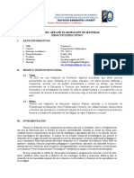 Silabo de Elaboración de Material Didáctico