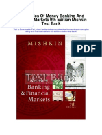 Economics of Money Banking and Financial Markets 9th Edition Mishkin Test Bank