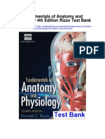 Fundamentals of Anatomy and Physiology 4th Edition Rizzo Test Bank