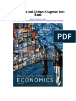 Economics 3rd Edition Krugman Test Bank