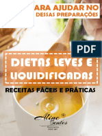 Dietas Leves e Liquidificadas