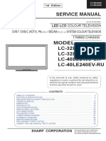 Sharp Lc-32le240ev Lc-40le240e Chassis 17mb62