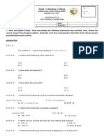 Math 9 Final