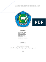 Laporan Praktikum Korosi Pada Paku