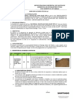 TDR - Material Granualr Tipo A