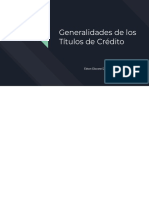 Generalidades Crédito