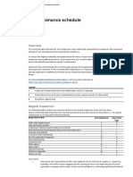 Preventive Maintenance Schedule ACS2000