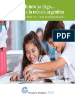 Aguerrondo, I., Tiramonti, G., Nobile, M. y Tobeña, V. (2016) - El Futuro Ya Llegó... Pero No A La Escuela Argentina