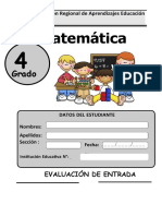 4-ERAI-Matematica Cuarto Grado Primaria