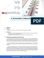 Calibracion de Termometros