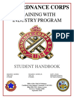 Ordnance TWI Student Handbook