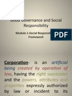 Good Governance and Social Responsibility Lesson 1